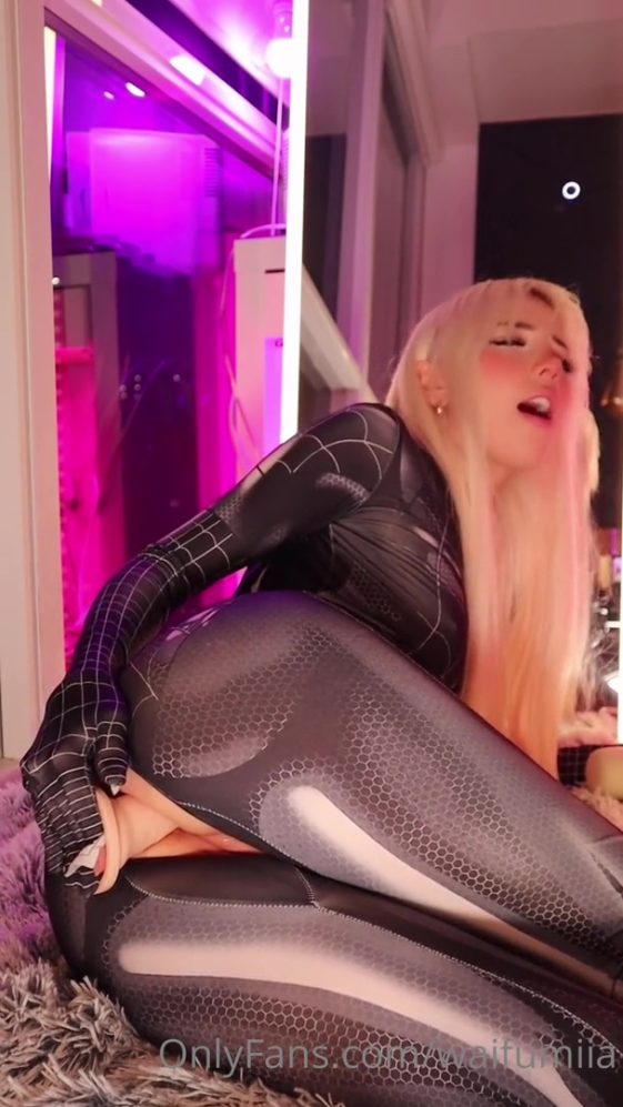 Waifumiia Spider Girl Anal Dildo Fuck Video Leaked Gotanynudes