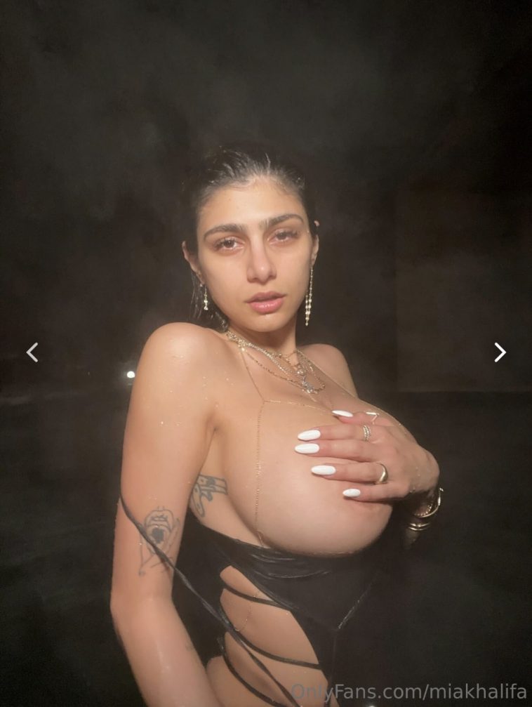 Mia Khalifa Shower Full Topless Tits Onlyfans Livestream Video The