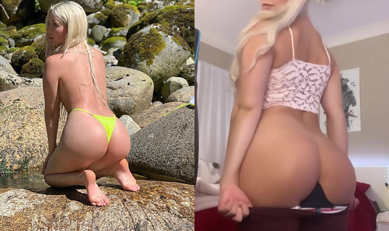Jenna Twitch Bare Ass Sexy Streamer Naked Video. 