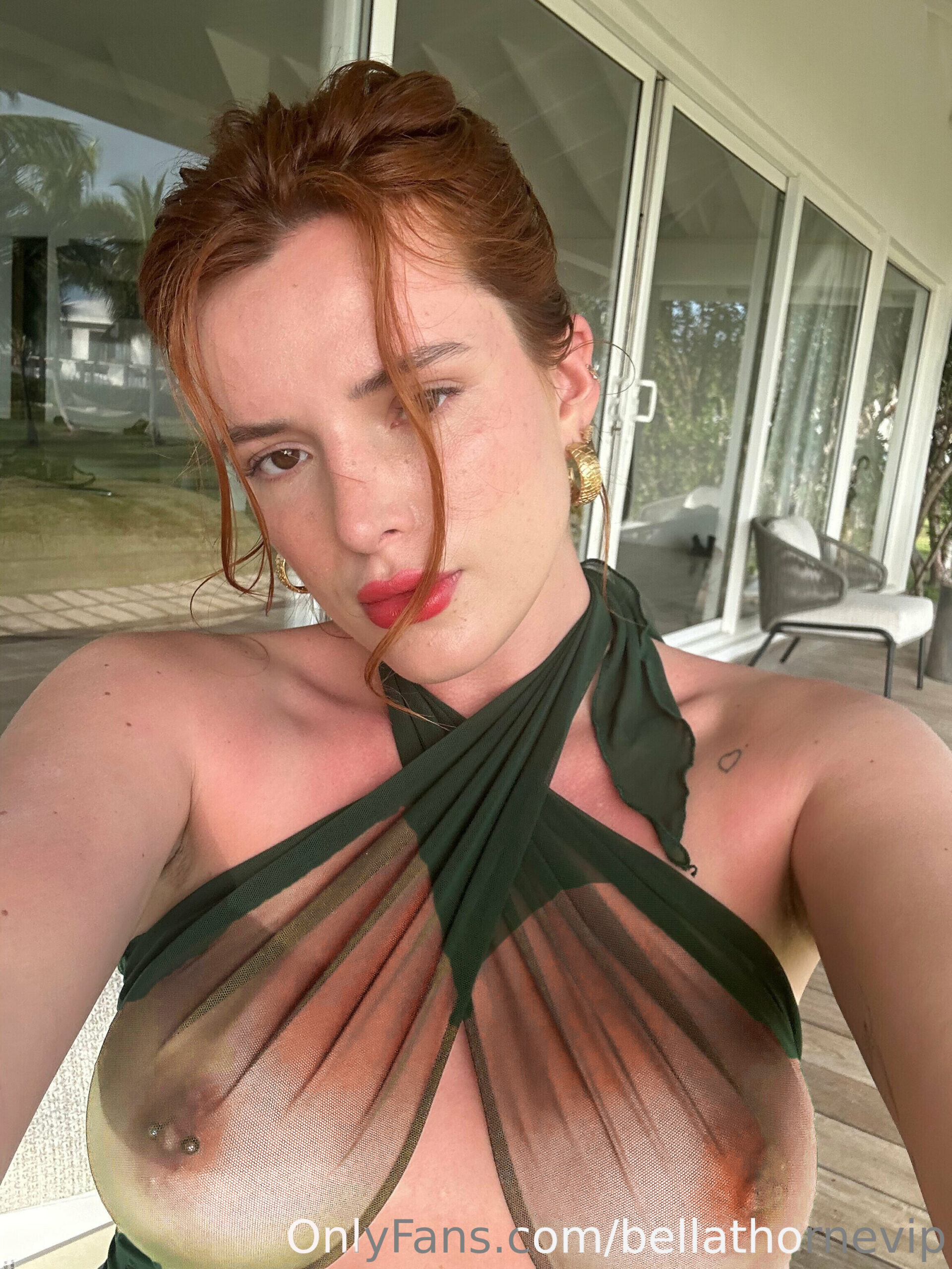 Bella Thorne See Through Dress Tits Photos image photo