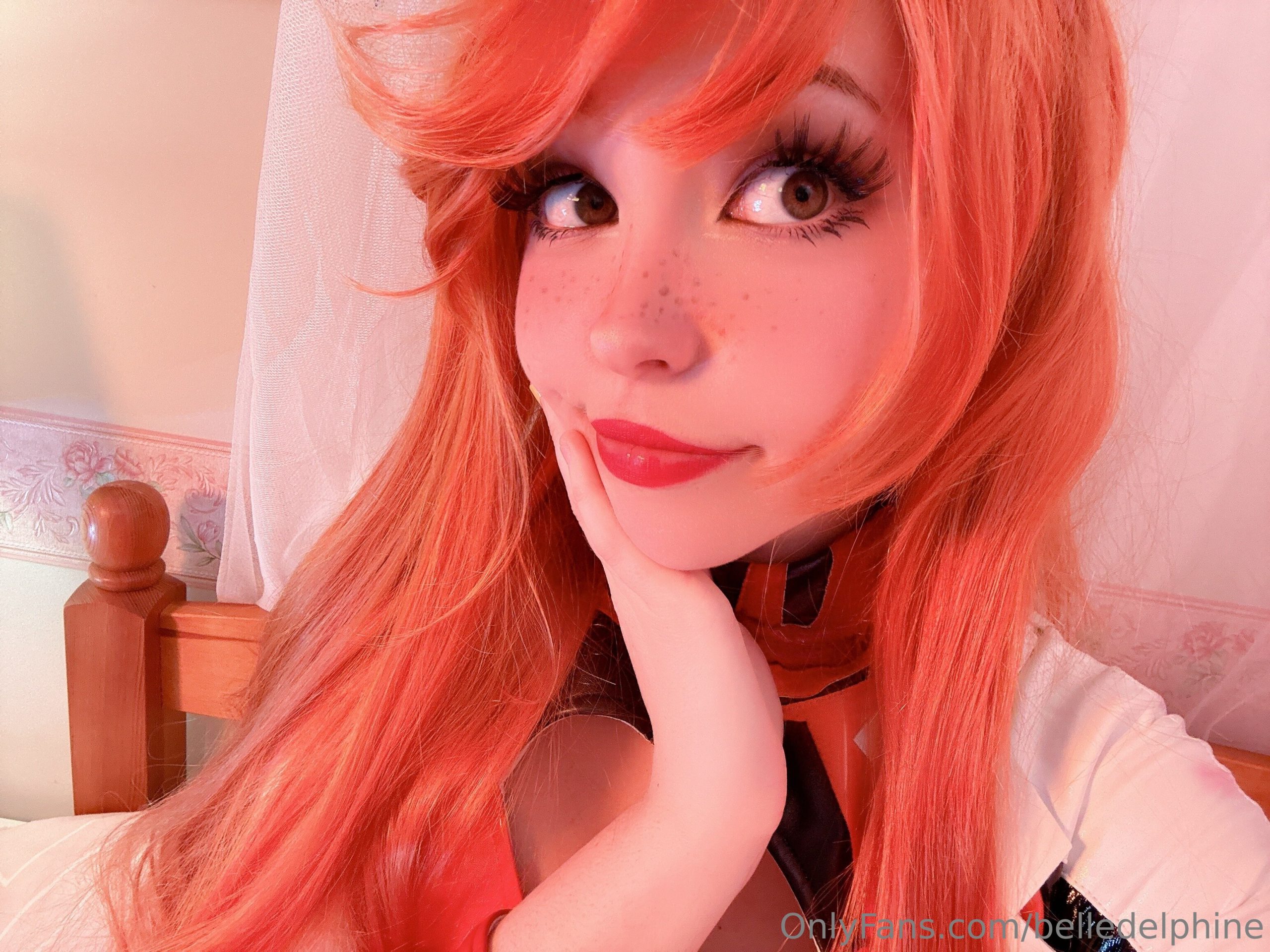 Belle Delphine Asuka Cosplay Stockings Pussy Photos